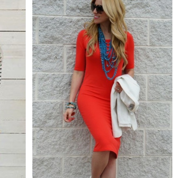 NWT LuLaRoe Julia Pullover Dress Size Medium - Picture 12 of 14